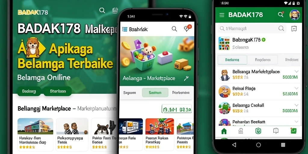 Tampilan antarmuka aplikasi BADAK178 yang user-friendly dan fungsional.