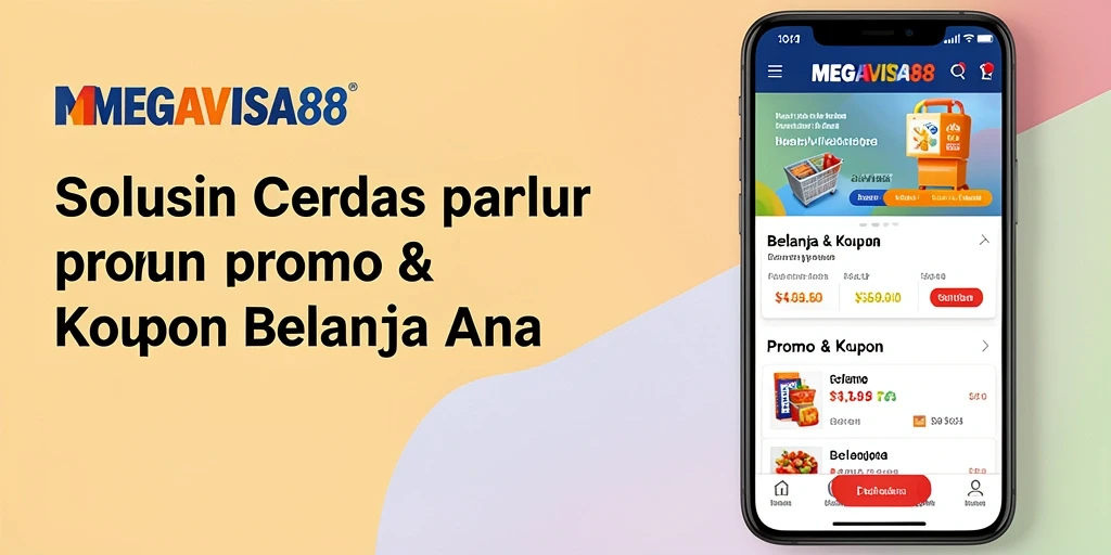 Antarmuka MEGAVISA88 dengan berbagai pilihan kupon menarik.