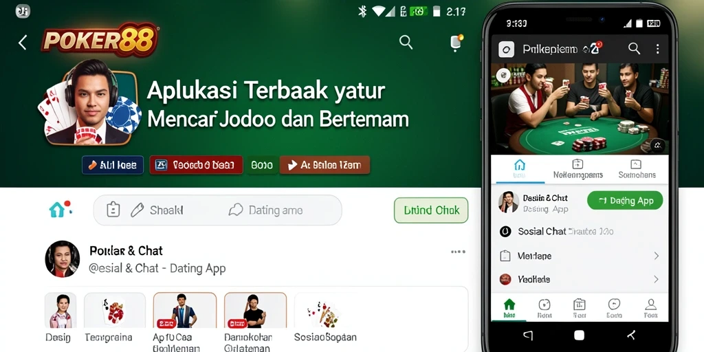 Antarmuka POKER88 yang menarik dan mudah digunakan.