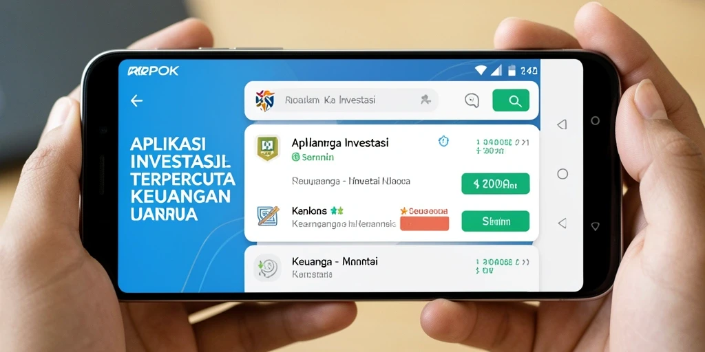 Tampilan antarmuka RPOK yang modern dan fungsional dalam investasi.