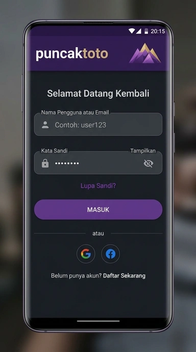 Panduan Masuk Akun Puncaktoto untuk Pengguna Android