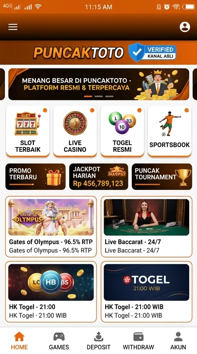 Kanal Resmi Puncaktoto untuk Pengguna Android Indonesia